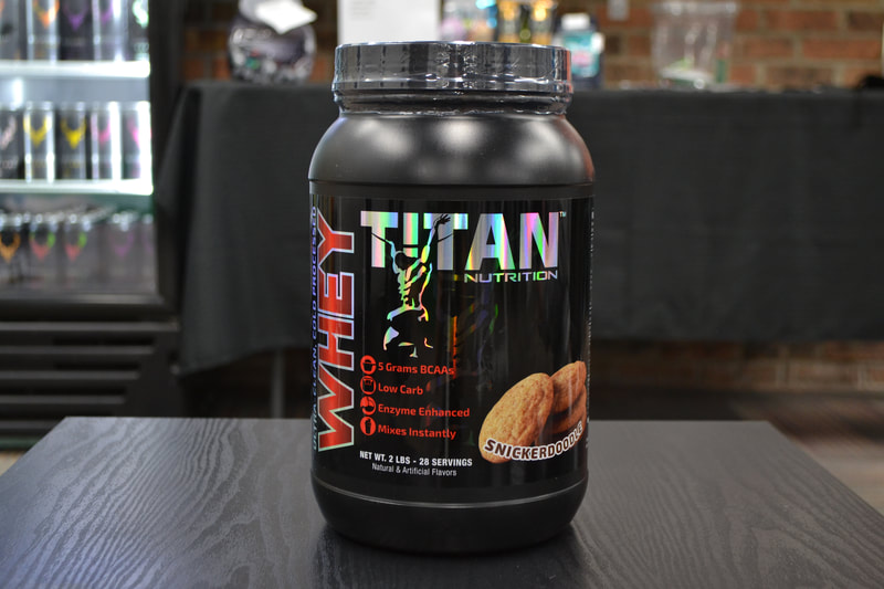 Titan Nutrition Whey Protein Powder Snickerdoodle Flavor